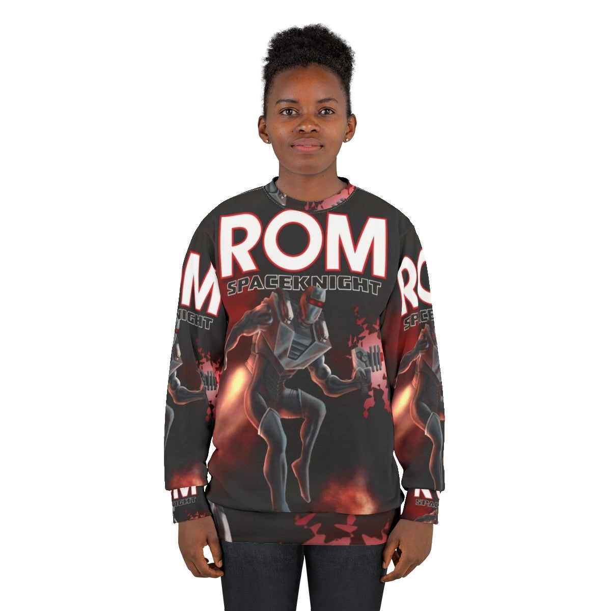 ROM Spaceknight Superhero Sweatshirt - women