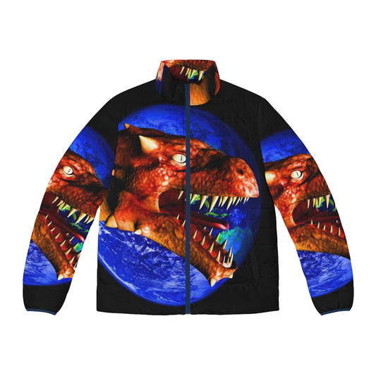 Dragon Puffer Jacket - Featuring a Majestic Dragon Design