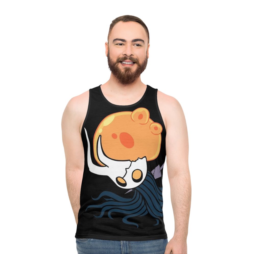 Hollow Knight Broken Vessel Minimal Vector Unisex Tank Top - men