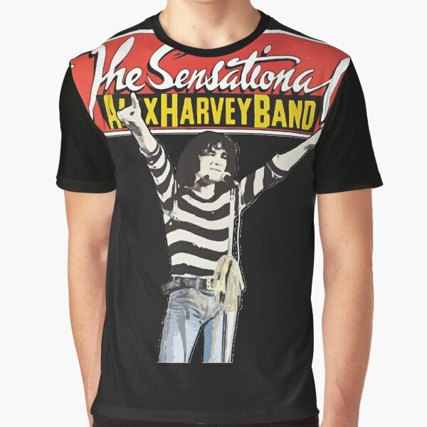 The Sensational Alex Harvey Band Classic Graphic T-Shirt