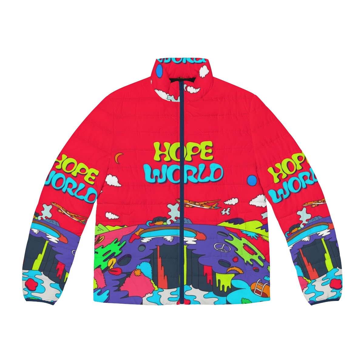 Hope World Puffer Jacket - J-Hope BTS Inspired Outerwear