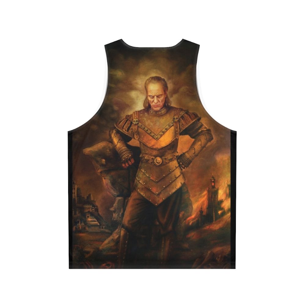 Vigo The Carpathian Unisex Supernatural Horror Tank Top - Back