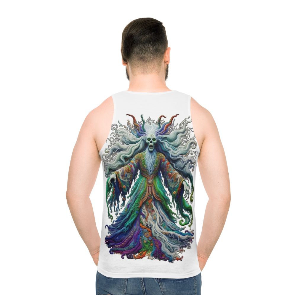 Colorfull Banshee Unisex Fantasy Tank Top - men back