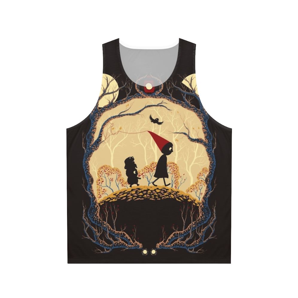 Journey Unisex Tank Top with Over the Garden Wall inspired design