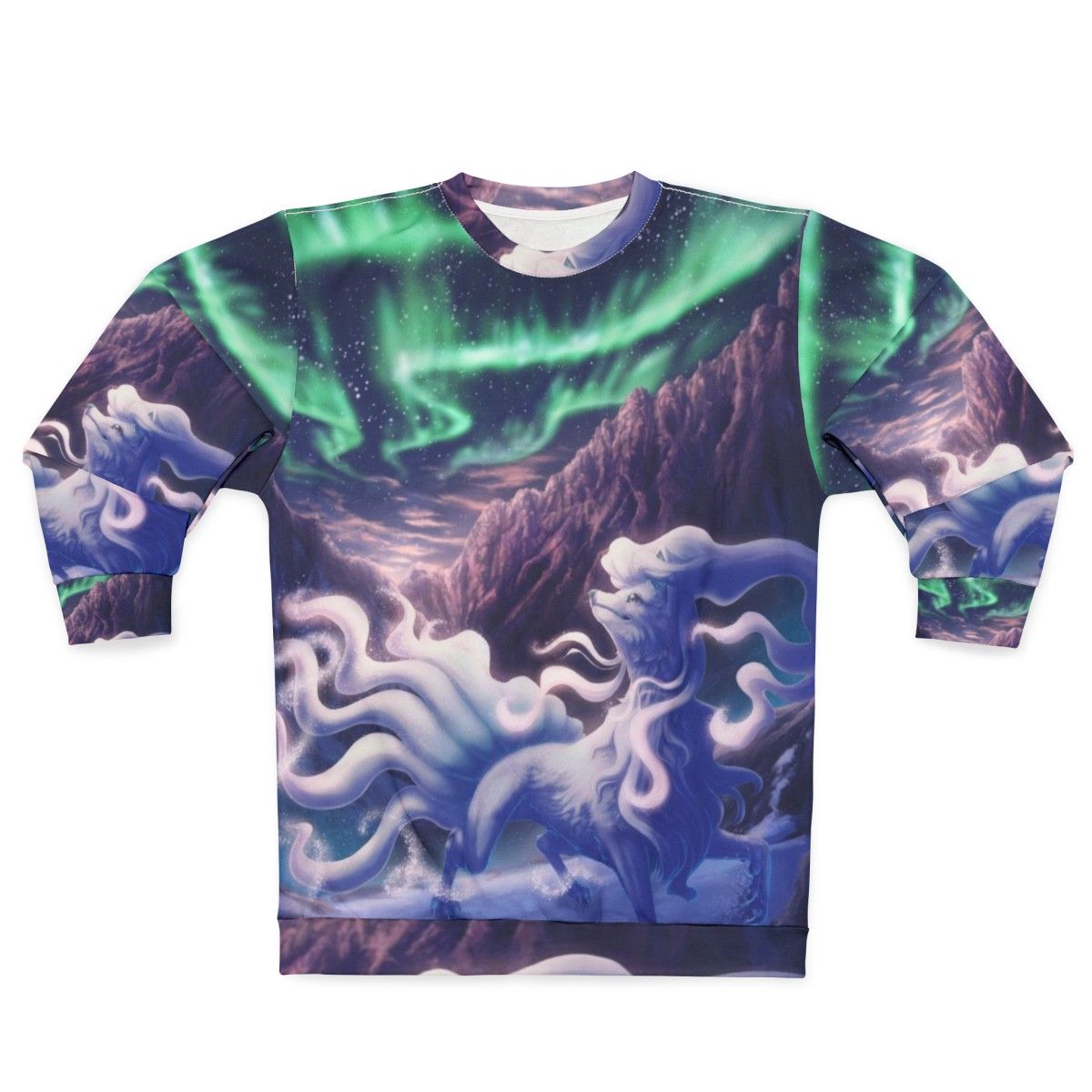 Alolan Ninetales Pokemon Sweatshirt