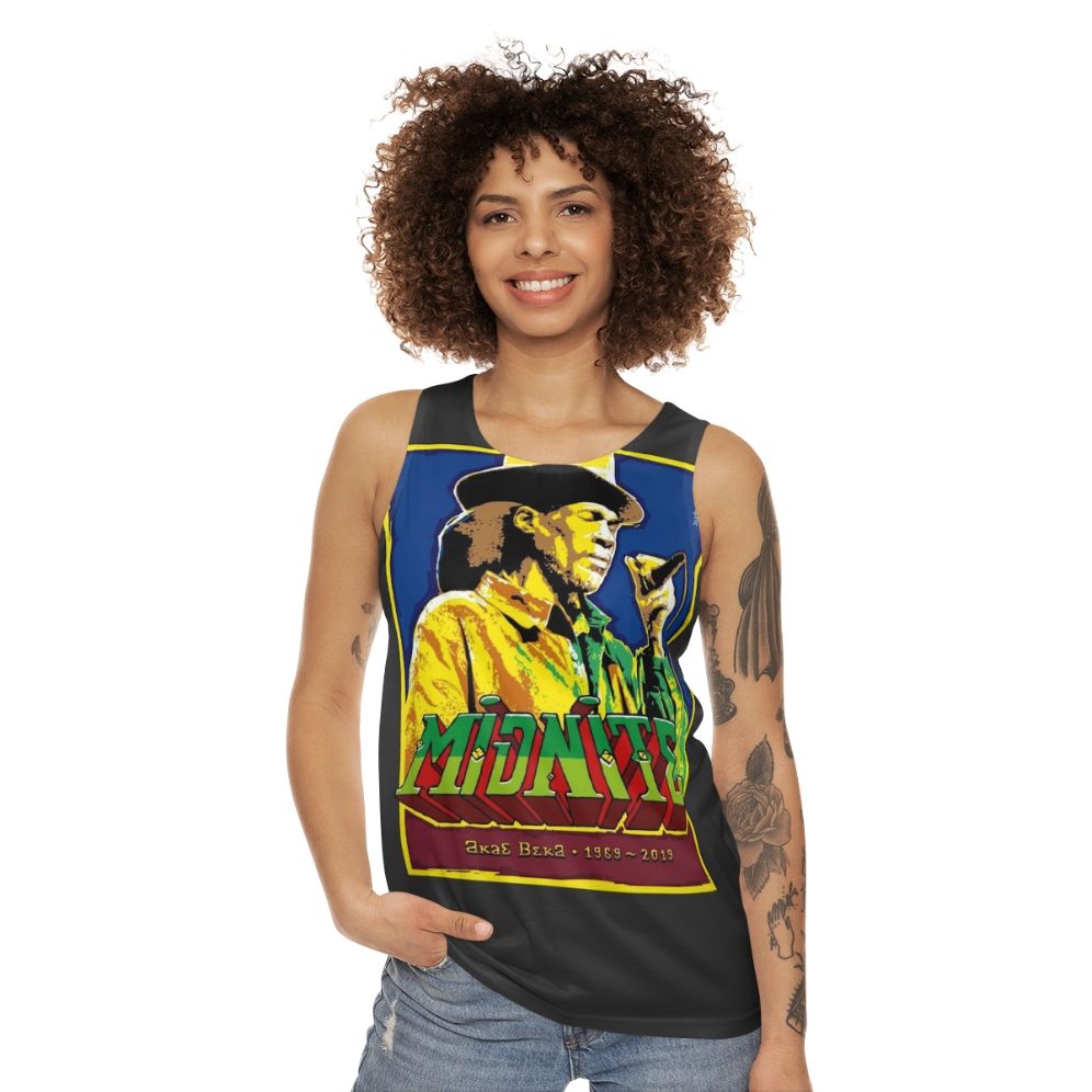 Unisex Reggae Midnite Tribute Tank Top - women