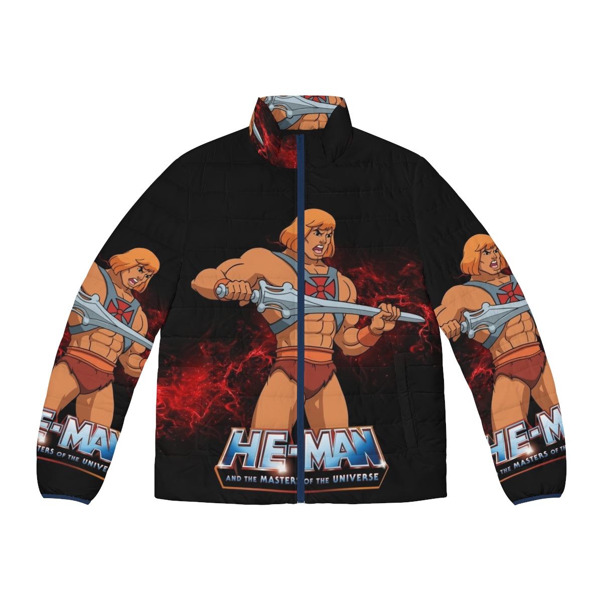 He Man Masters of the Universe Puffer Jacket