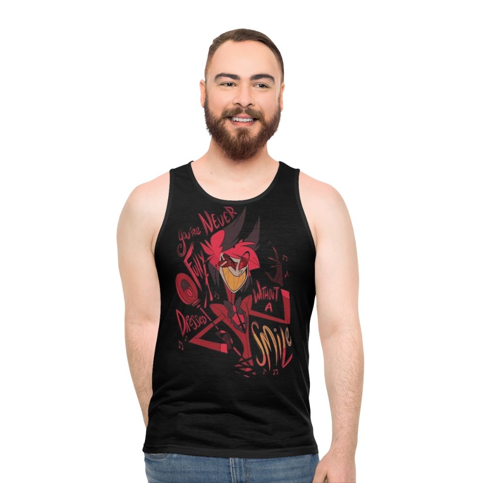 Hazbin Hotel Alastor Smile Unisex Tank Top - men