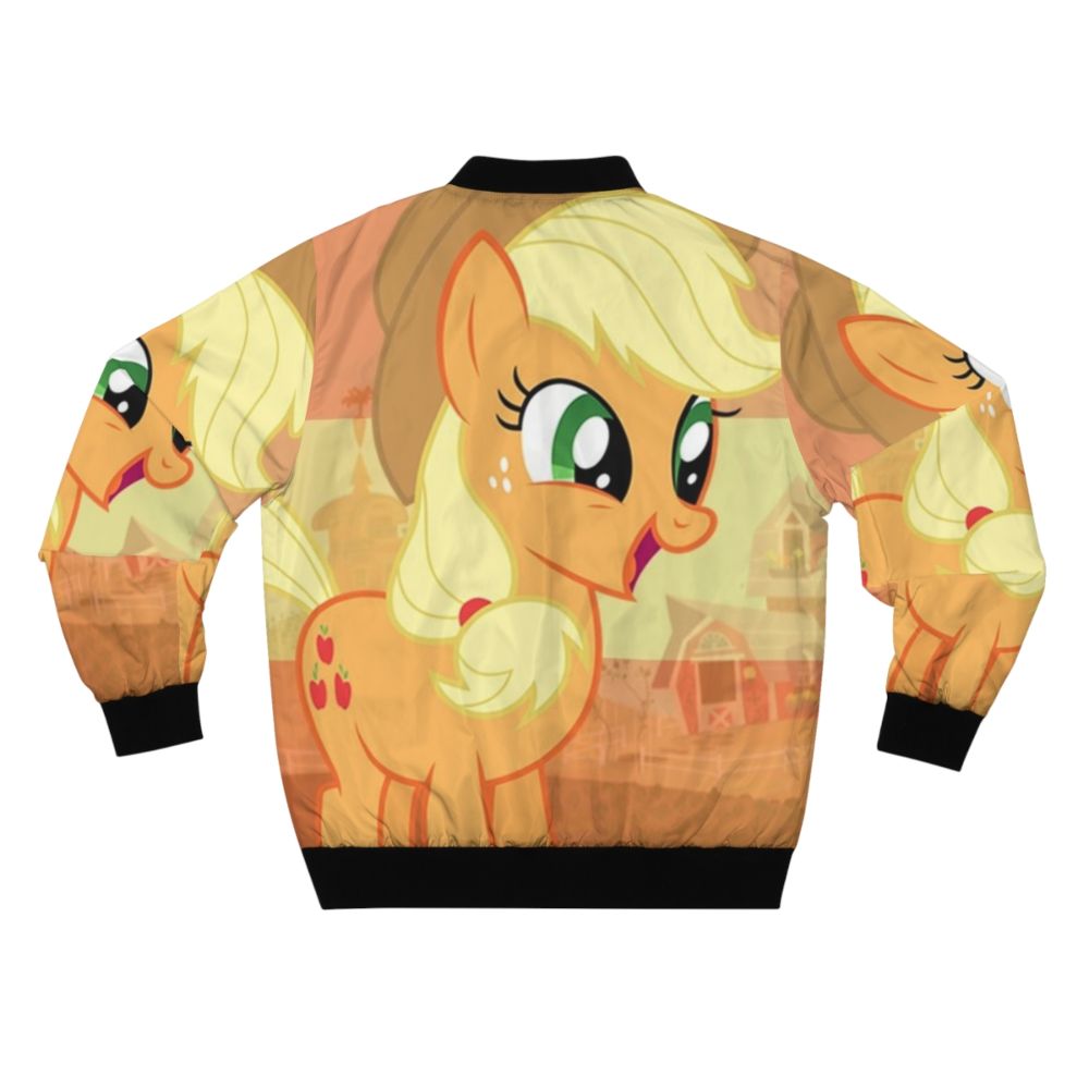 Applejack My Little Pony Bomber Jacket - Back