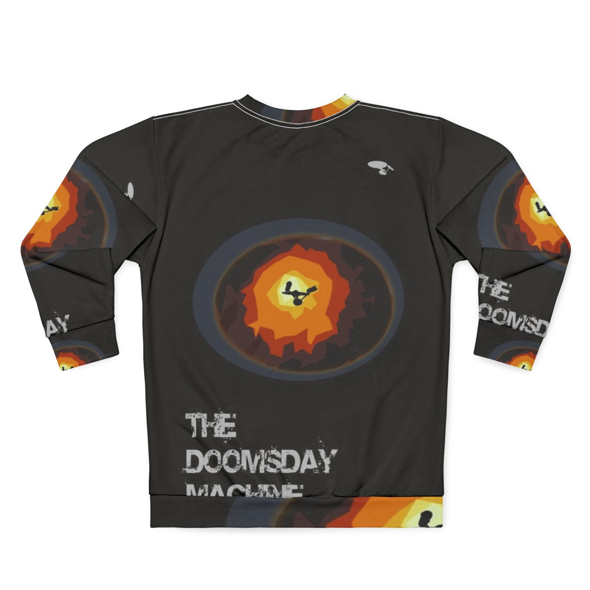 Doomsday Machine Star Trek Sci-Fi Sweatshirt - Back