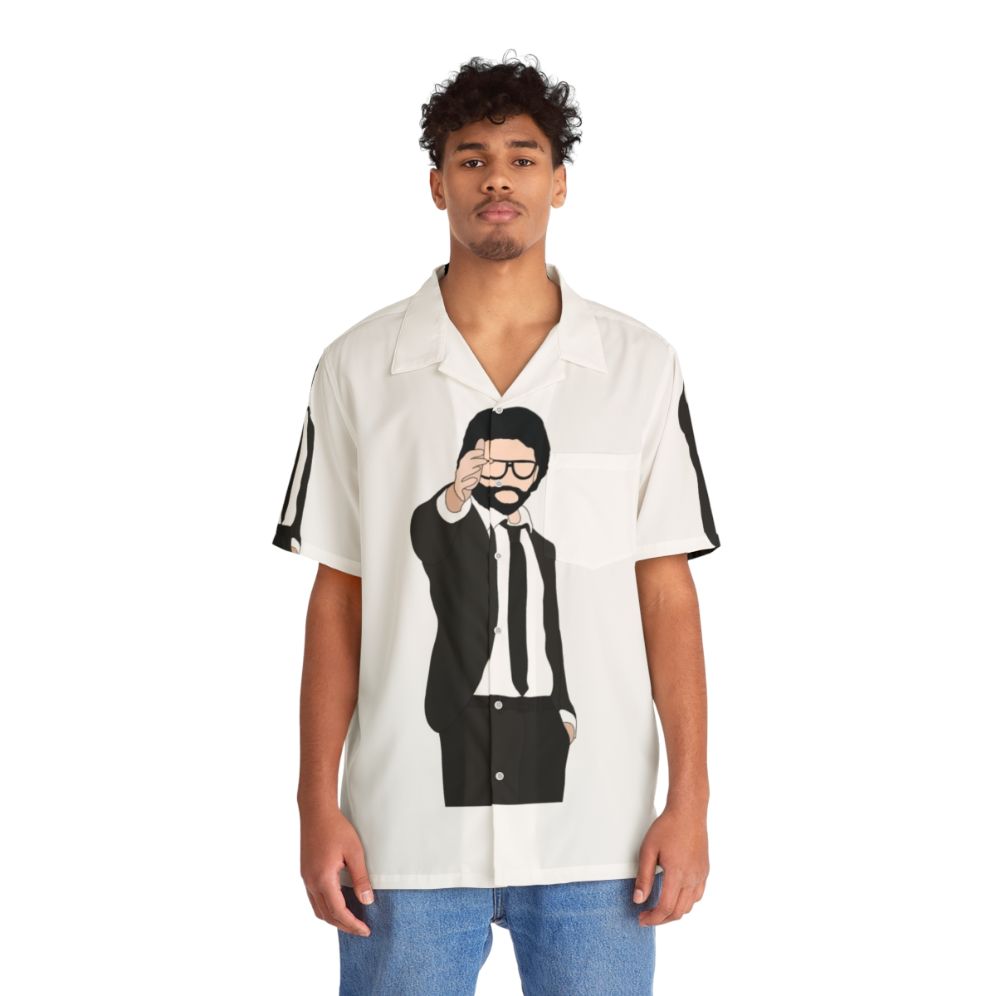 The Professor Money Heist Hawaiian Shirt - People Front