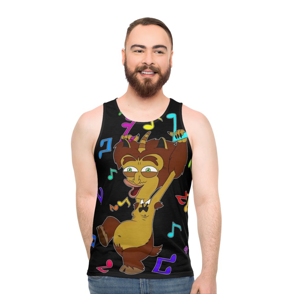 Big Mouth Maury Music Unisex Tank Top - men