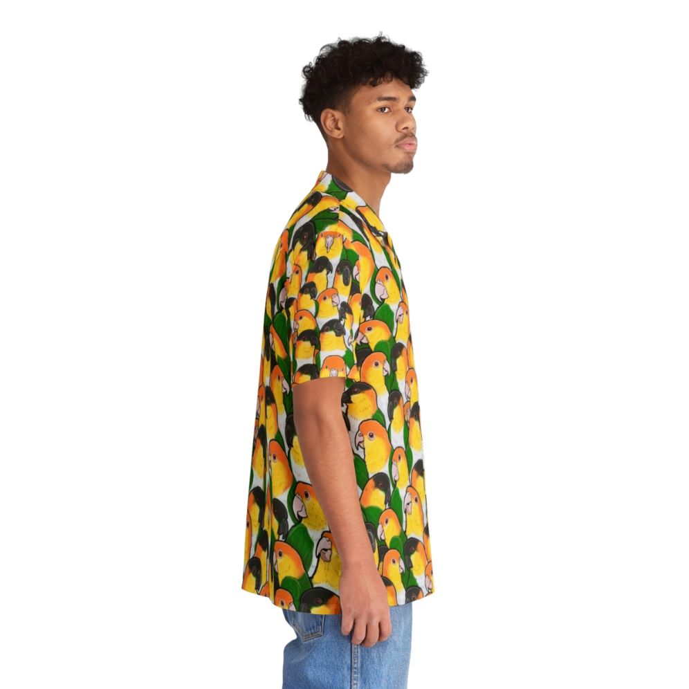 Caique parrot Hawaiian shirt - People Pight