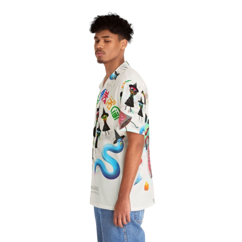 Iglooghost Neo Wax Bloom Hawaiian Shirt - People Left