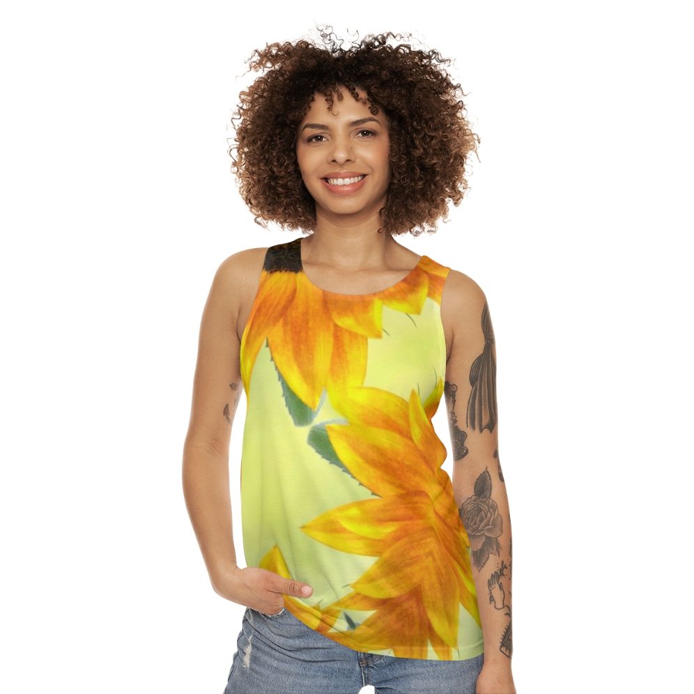 Sunflower Unisex Tank Top - women