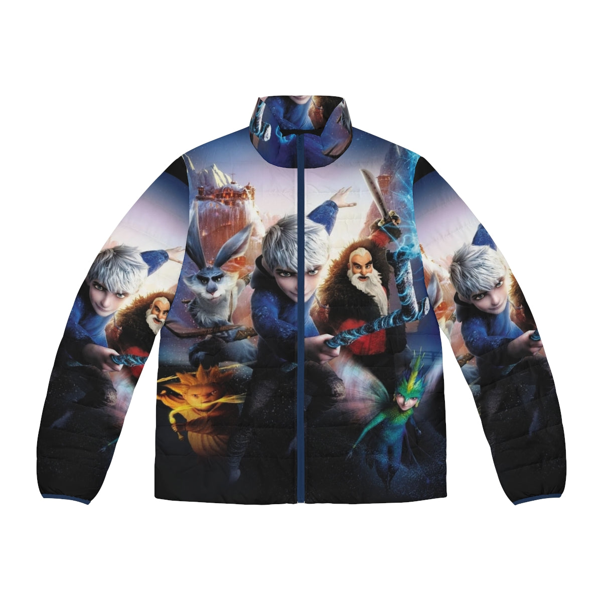 Rise of the Guardians Puffer Jacket featuring Jack Frost