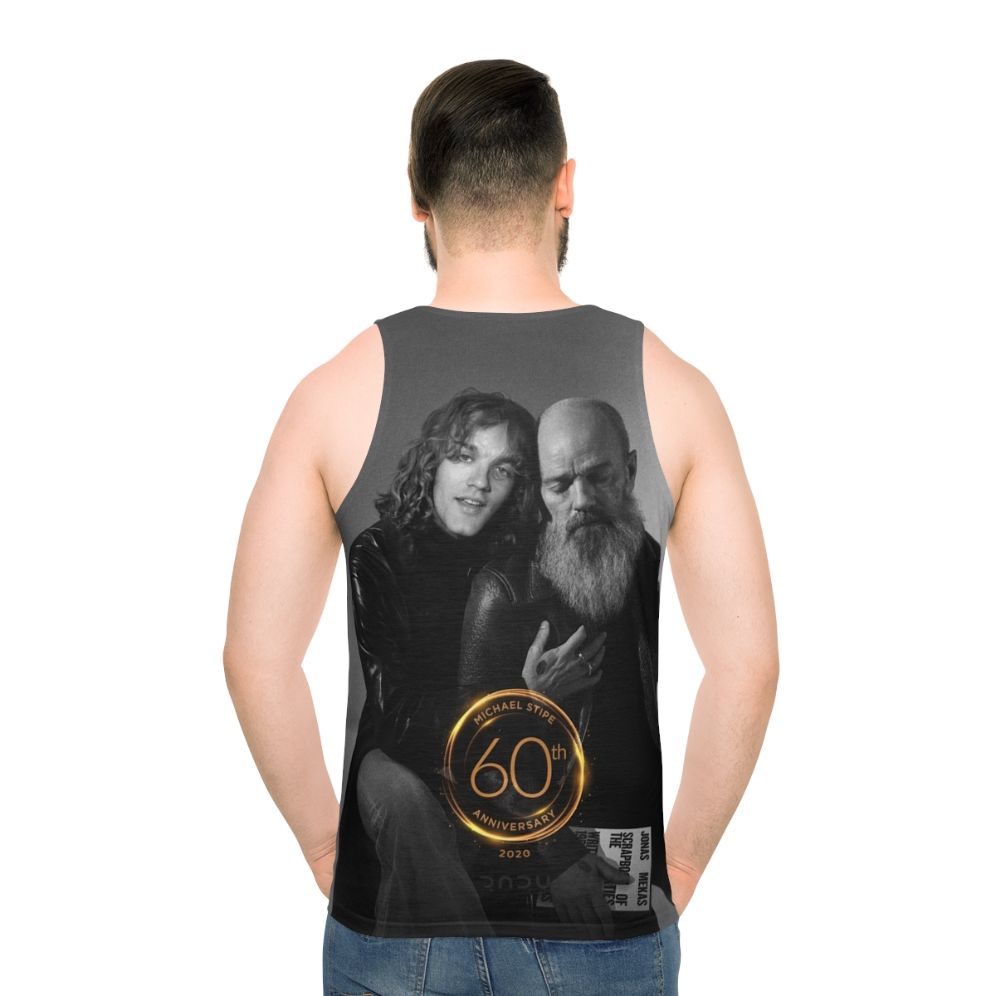 REM 60th Anniversary Tribute Unisex Tank Top - men back