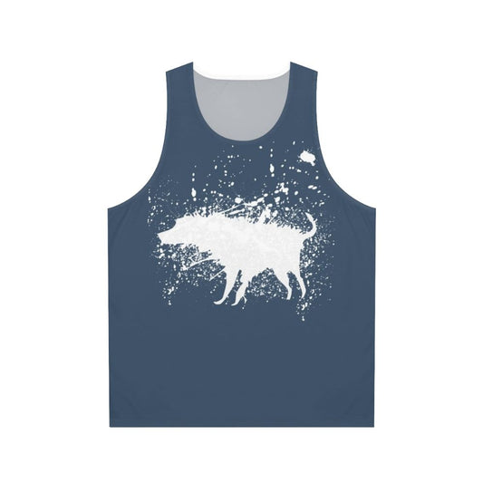 Banksy Splash Dog Unisex Tank Top