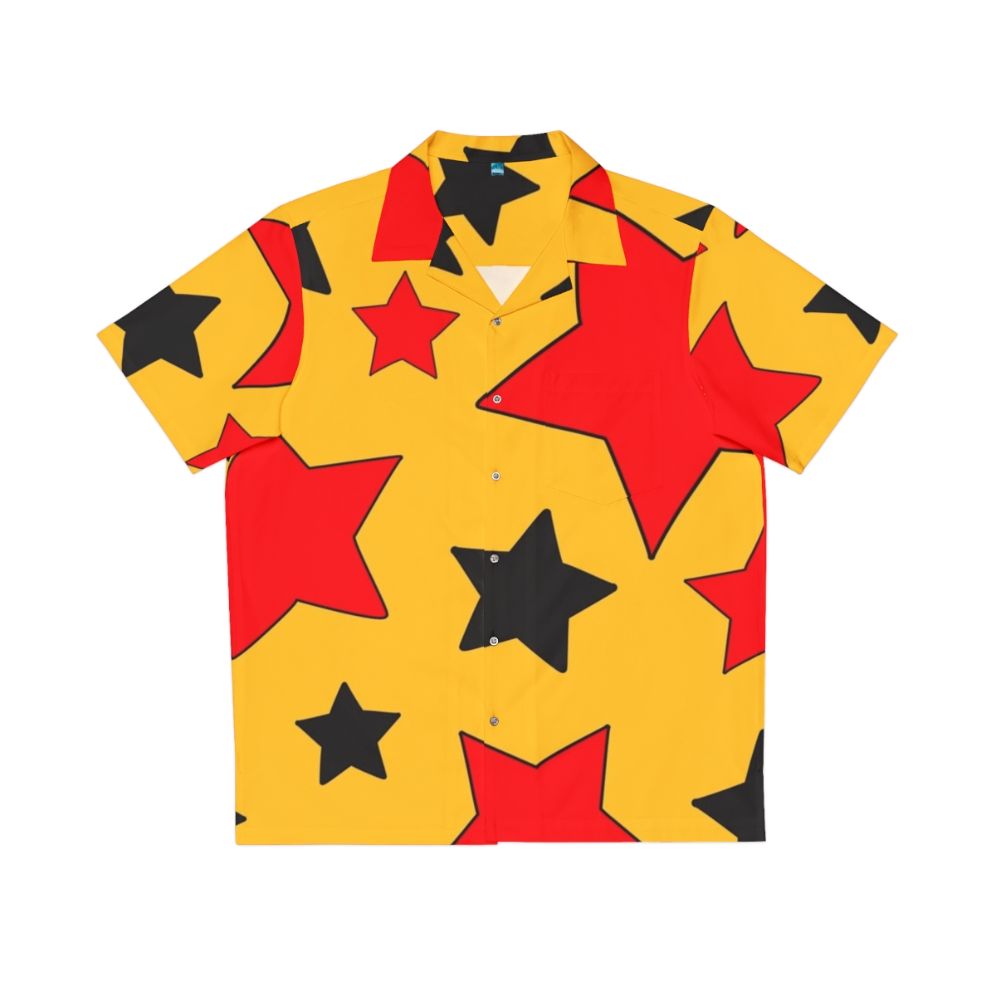 Wizard Stars Hawaiian Shirt with Retro Comic Art Design