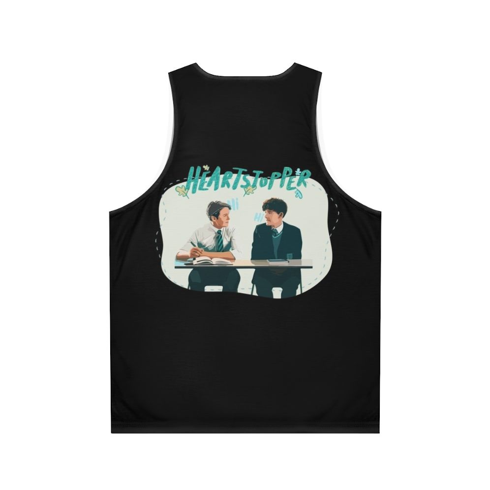 Heart Stopper Unisex Tank Top - Back