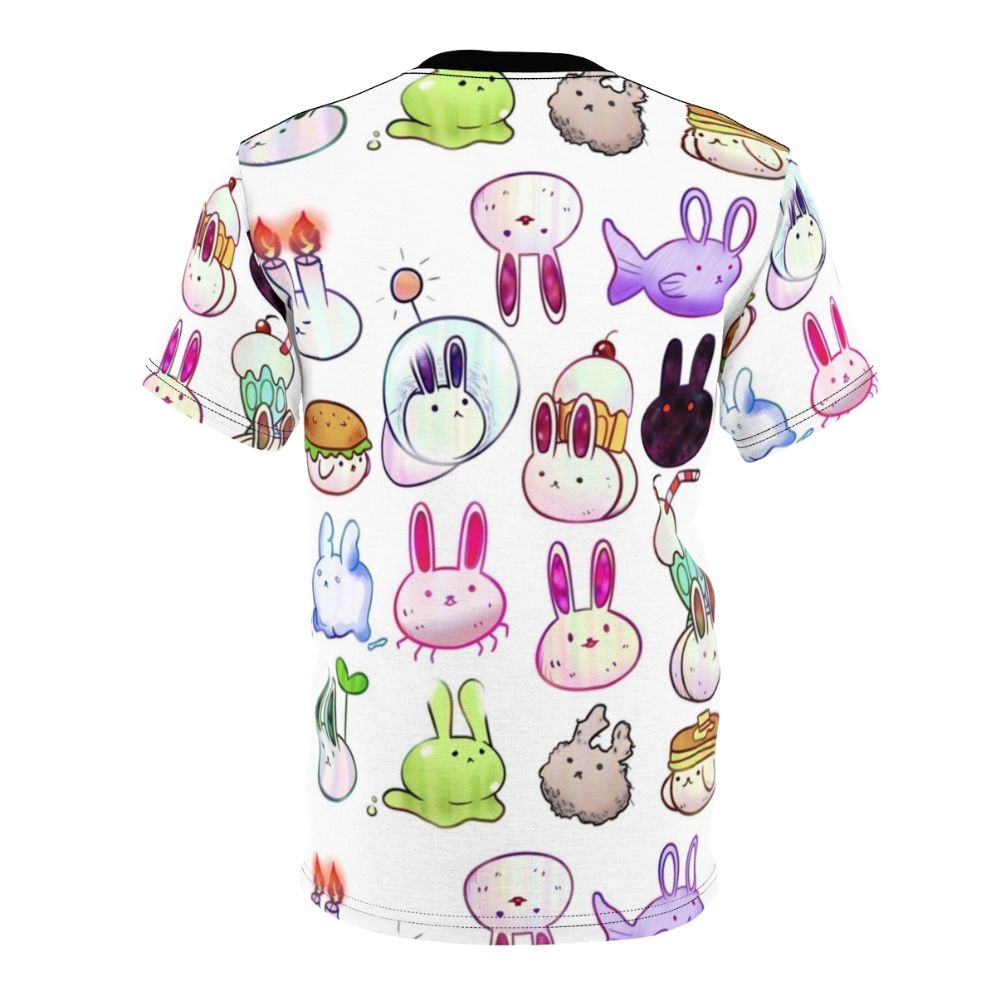 Omori Bunny Anime T-Shirt - Back