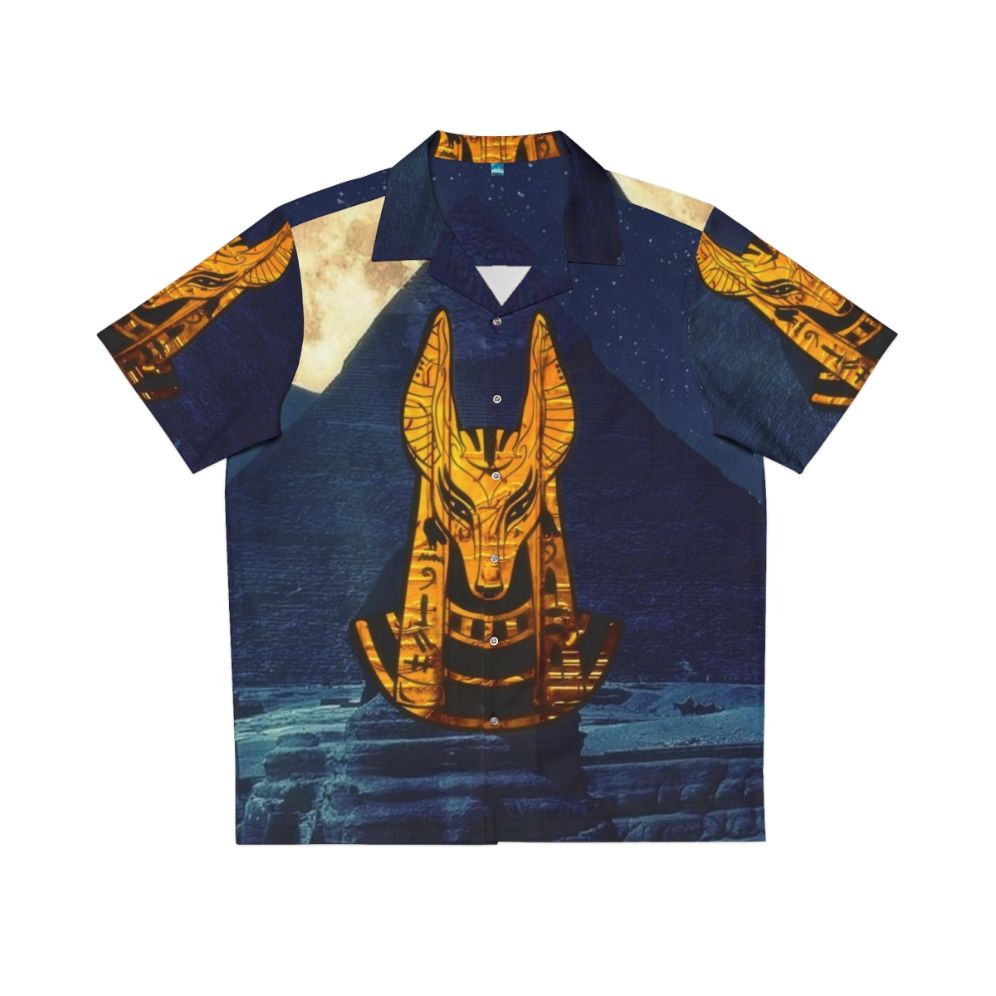 Anubis Egyptian God Hawaiian Shirt