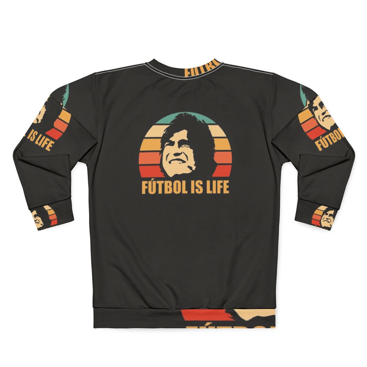 Futbol Is Life Sweatshirt - Ted Lasso Inspired AFC Richmond Football Shirt - Back