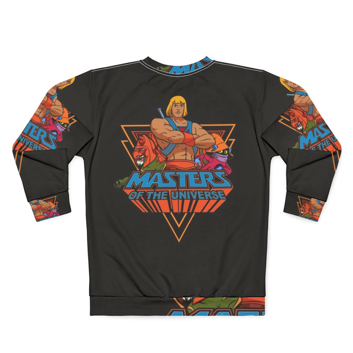 Retro He-Man Masters of the Universe Sweatshirt - Back