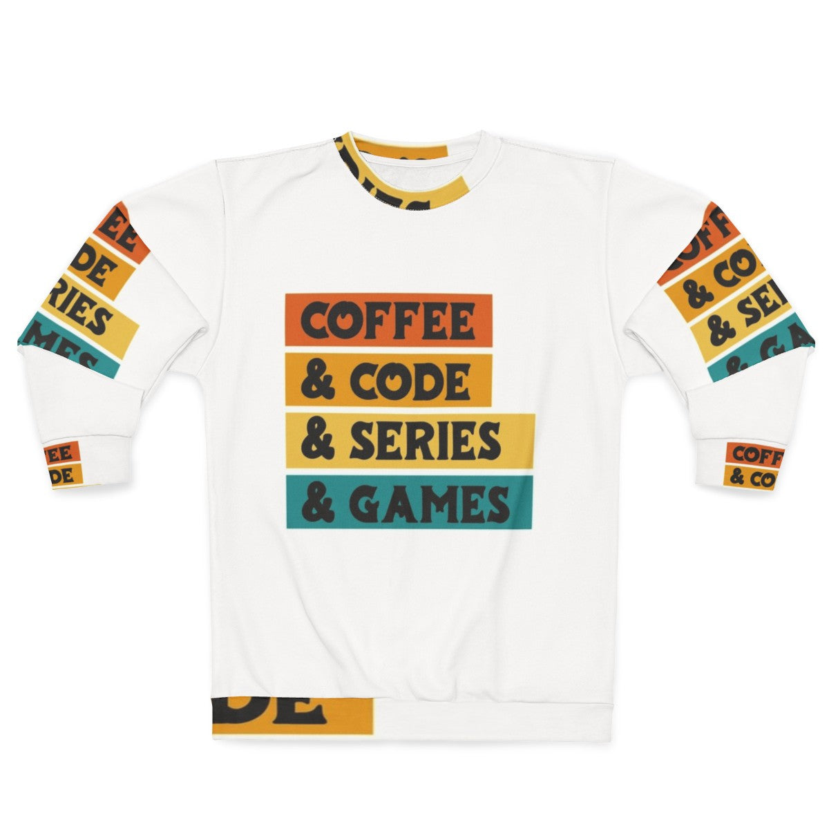 Personalized hobby sweatshirt showcasing various hobbies