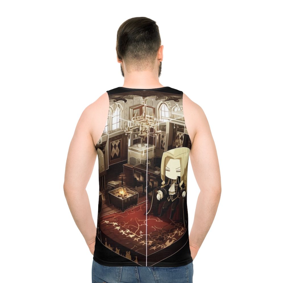 Alucard Terrarium Unisex Tank Top - men back