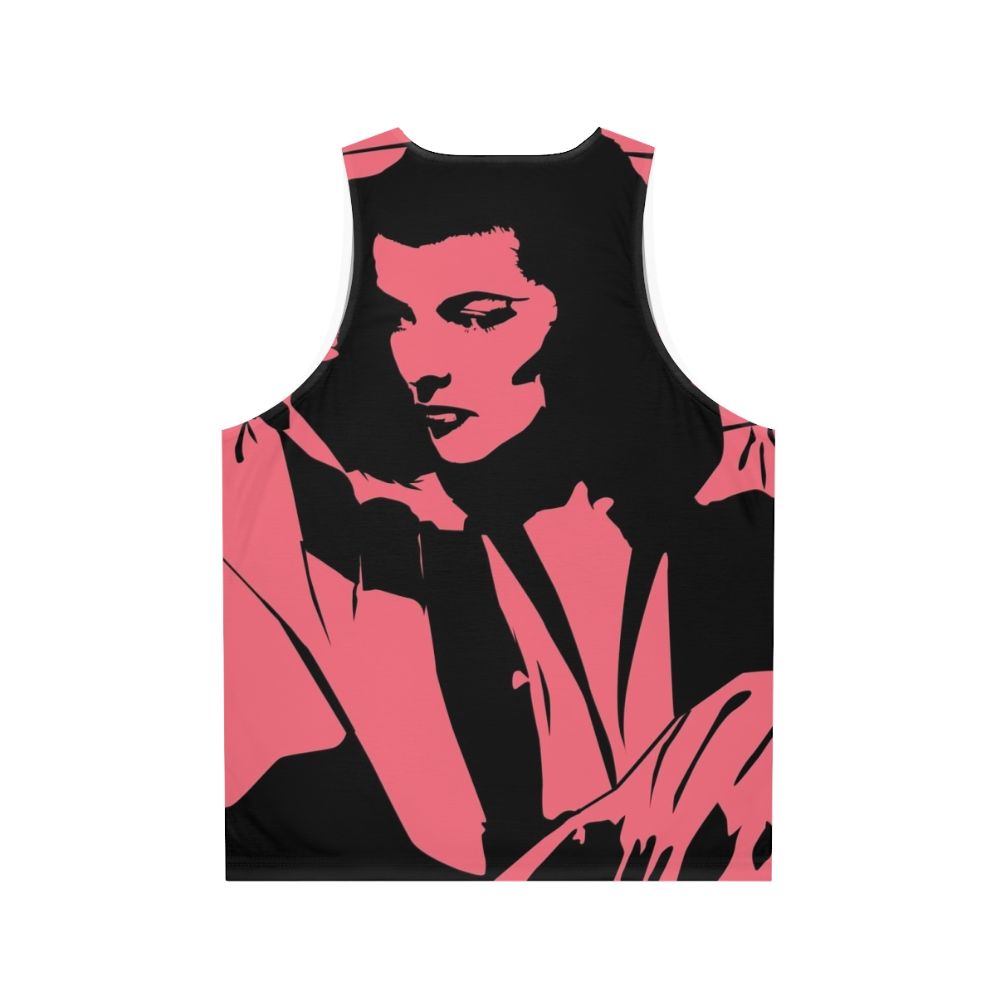 Katharine Hepburn Unisex Tank Top - Back