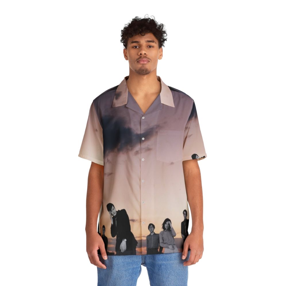 Brit Rock Hawaiian Shirt featuring Pulp band and 90s alternative music - People Front