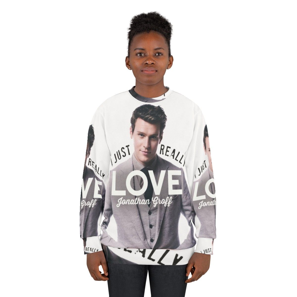 Jonathan Groff Hamilton Musical Broadway Sweatshirt - women