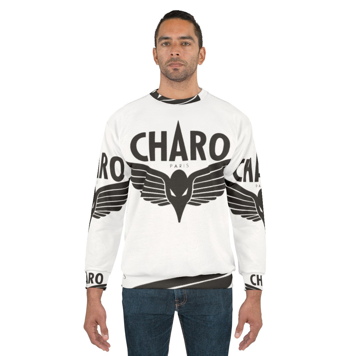 Charo Niska Black Rap Sweatshirt - men