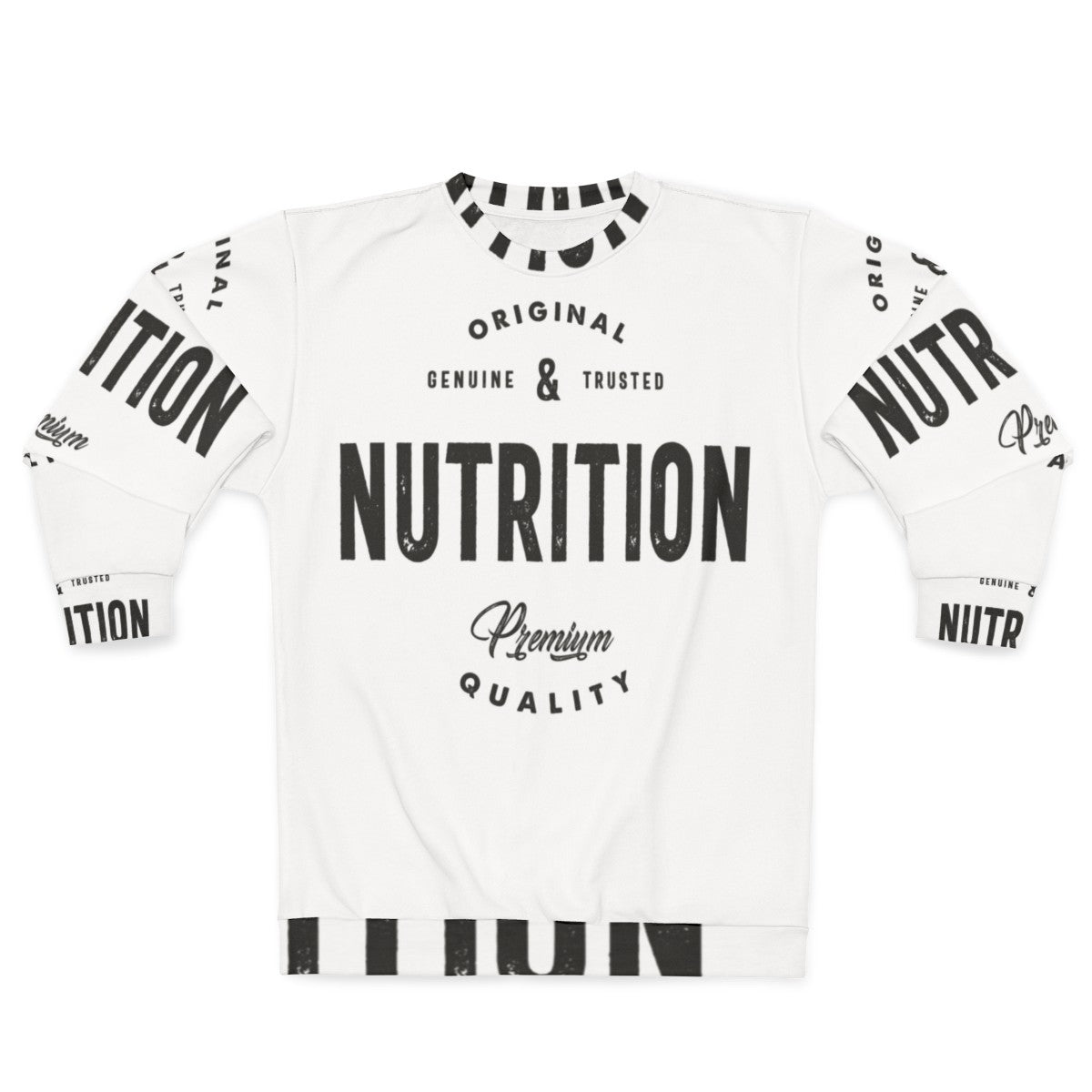 Nutrition Original Sweatshirt for Nutritionists, Dietitians and Health Professionals