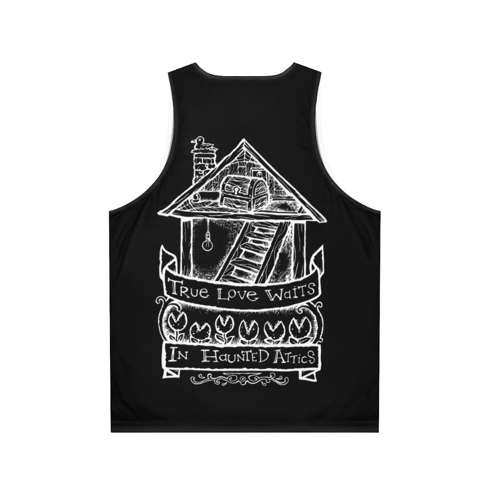 Unisex "True Love Waits" Radio Head Lyrics Tank Top - Back