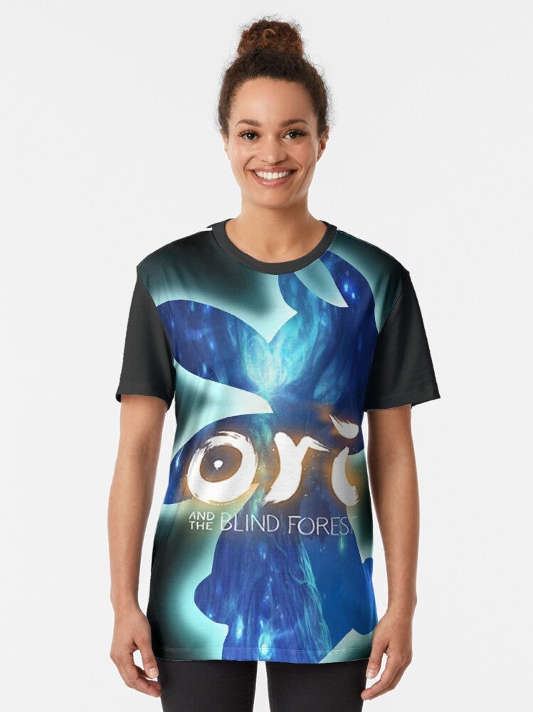 Ori and the Blind Forest video game character design graphic t-shirt - Women