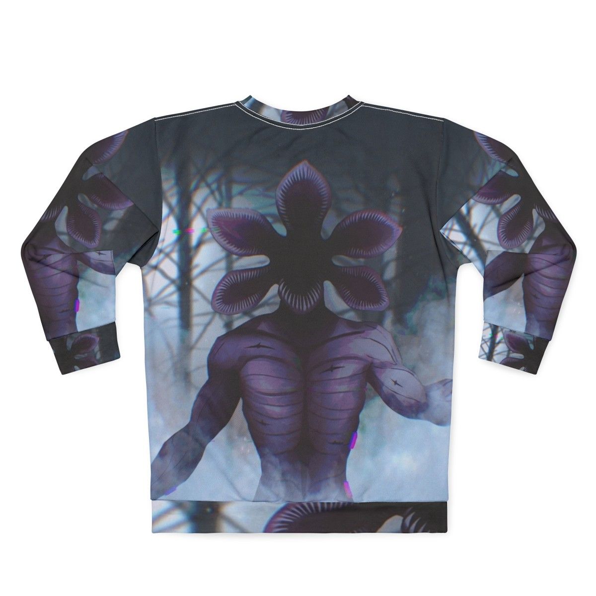 Demogorgon Stranger Things Fanart Sweatshirt - Back