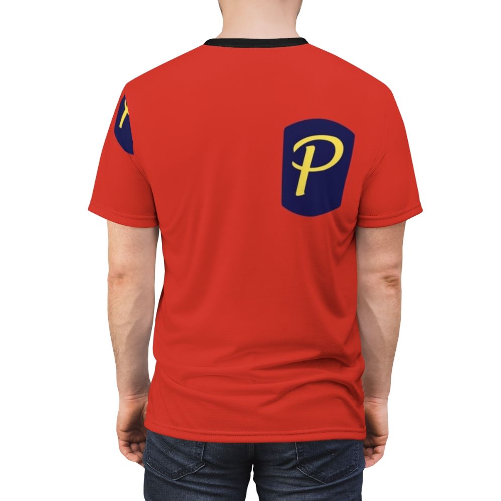 Retro-inspired T-shirt featuring the iconic Drake and Josh movie theater logo from the popular Nickelodeon TV show - men back