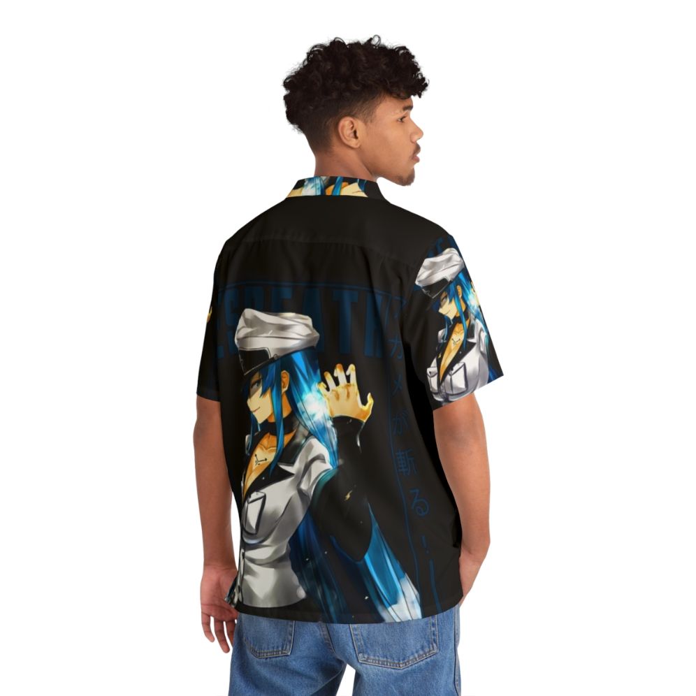 Esdeath Akame Ga Kill Anime Hawaiian Shirt - People Back