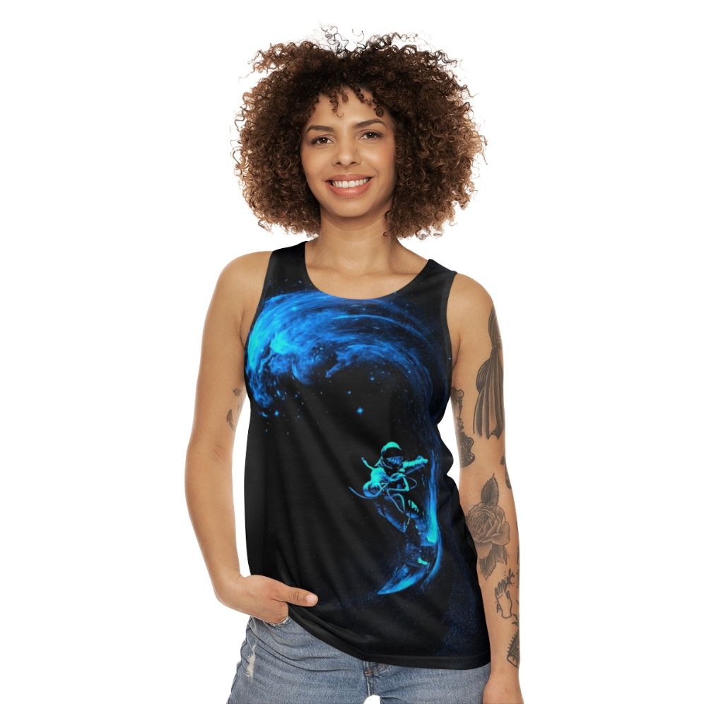 Cosmic Surf Unisex Tank Top - women