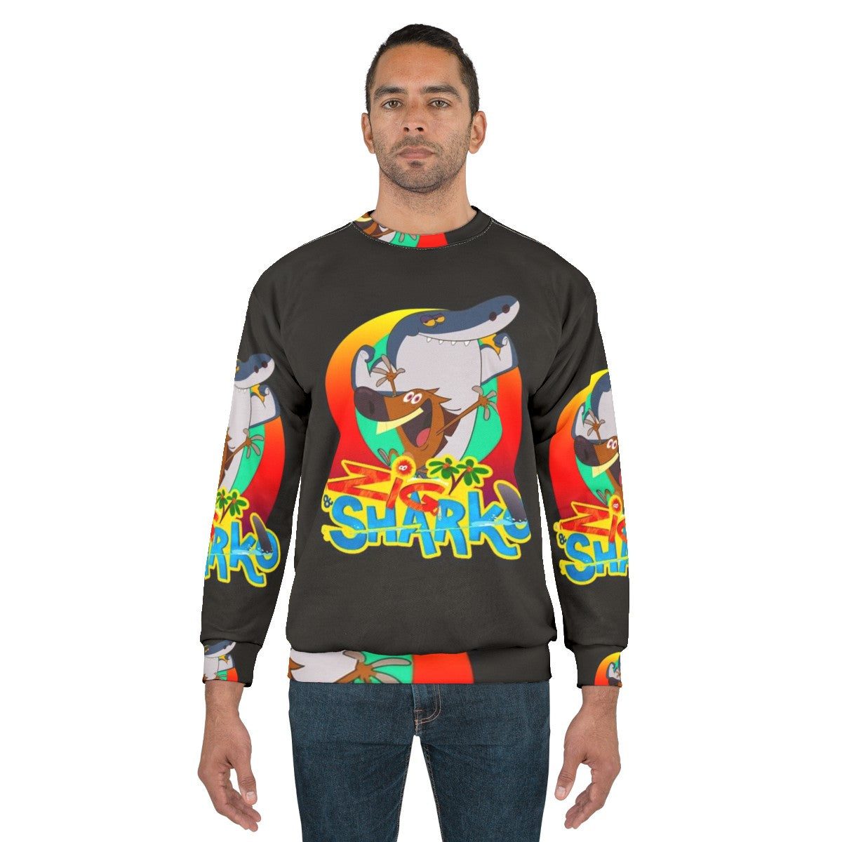 Zig And Sharko Games Sweatshirt - men