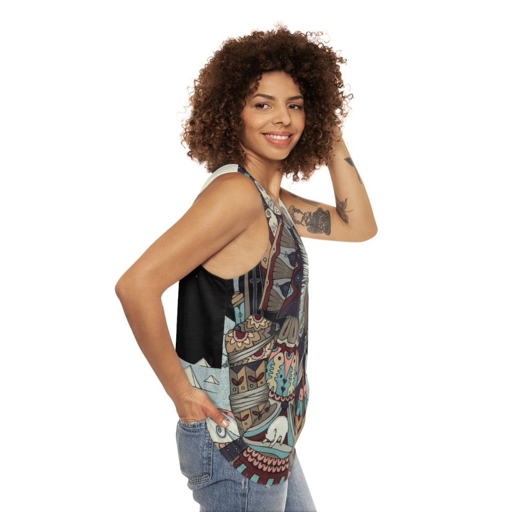 Sedna Goddess Unisex Eco-Friendly Tank Top - women side