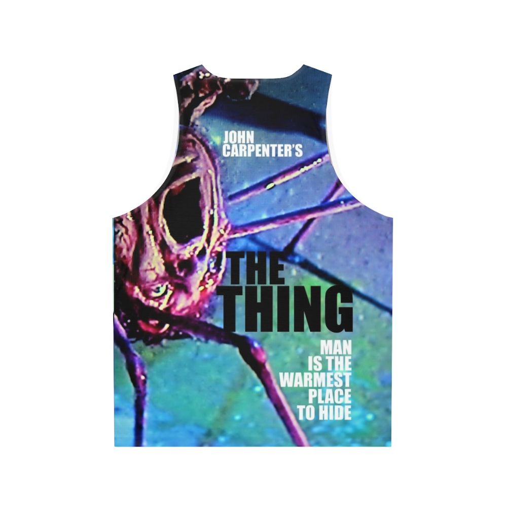 The Thing John Carpenter Sci-Fi Unisex Tank Top - Back