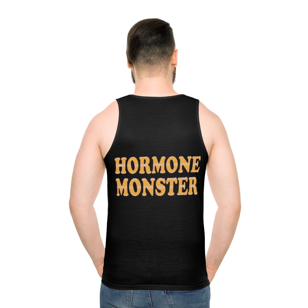 Big Mouth Hormone Monster Unisex Tank Top - men back