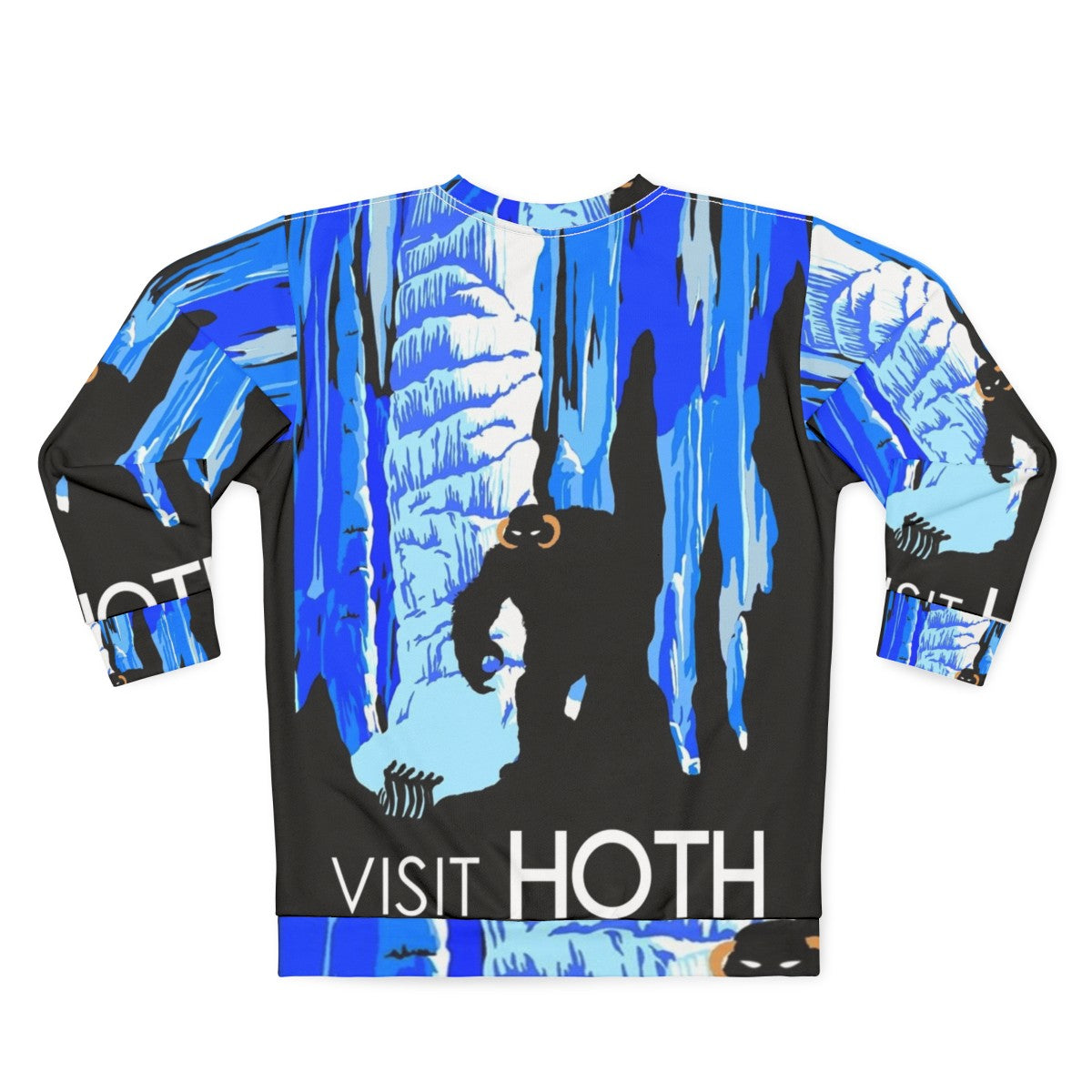 Visit Hoth Star Wars Sweatshirt - Back