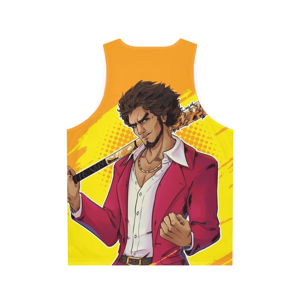 Ichiban Kasuga Unisex Anime Tank Top - Back