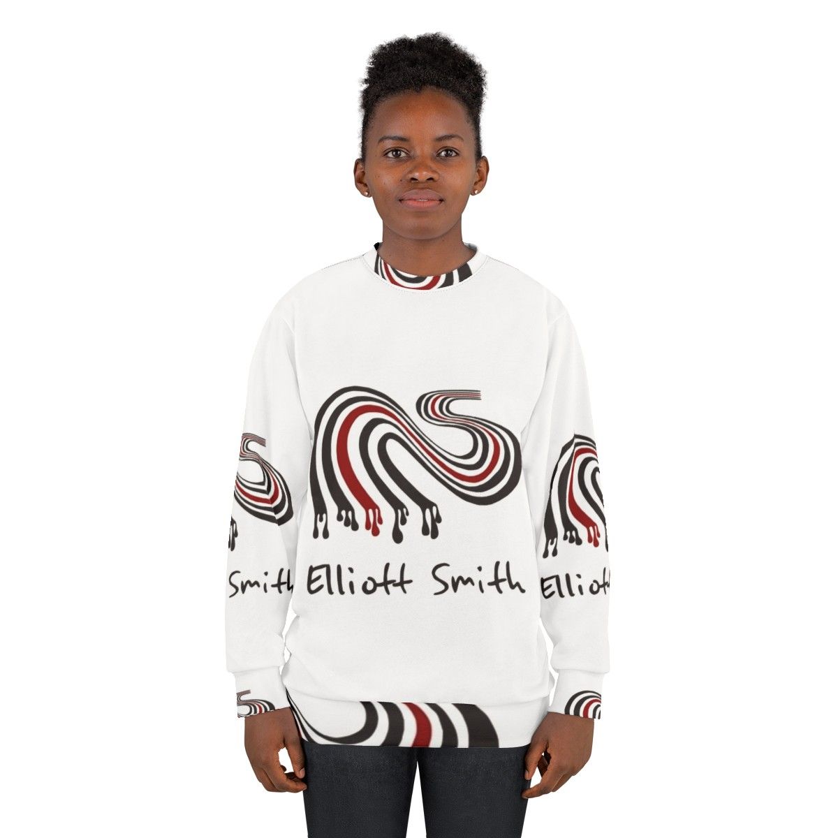 Elliott Dripping Figure 8 Revised Sweatshirt for Musicians, Singers, Artists, and Composers - women