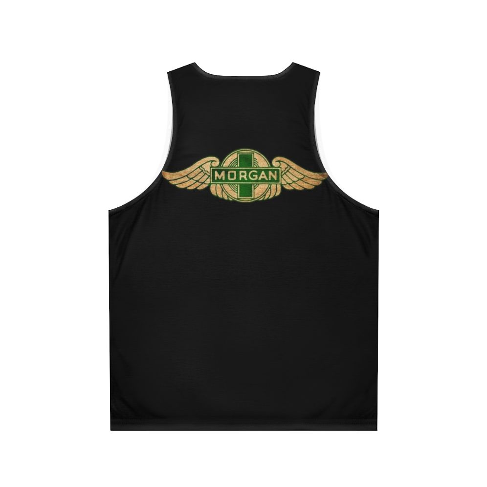 Vintage UK Cars Unisex Tank Top - Back