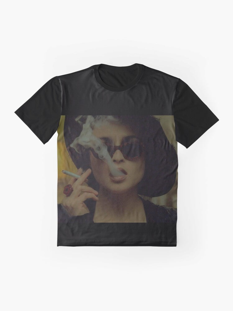 Marla Singer Fight Club Graphic T-Shirt - Flat lay